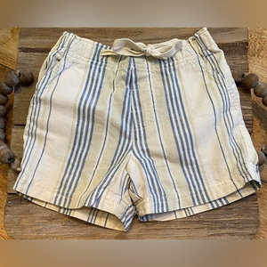 Vintage‎ Baby Gap Boy’s Size 3-6 Months 100% Cotton Striped/Drawstring Shorts